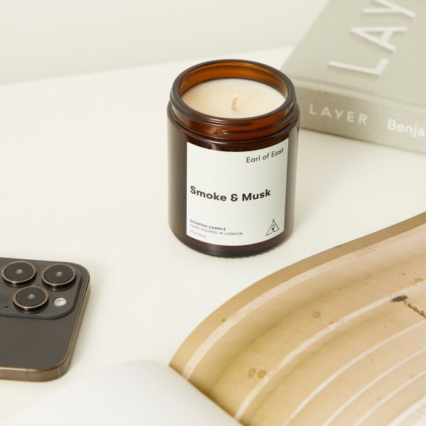 Earl of East Soy Wax Candle - Smoke & Musk