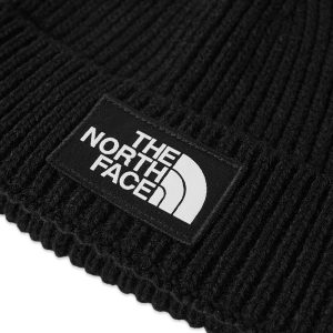 The North Face Logo Box Cuffed Beanie