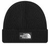 The North Face Logo Box Cuffed Beanie