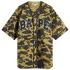 A Bathing Ape 1st Camo Baseball Shirt