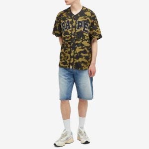 A Bathing Ape 1st Camo Baseball Shirt