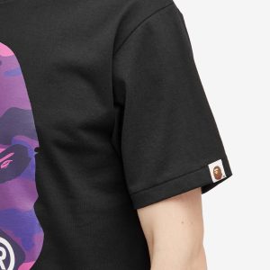 A Bathing Ape Camo Big Ape Head T-Shirt