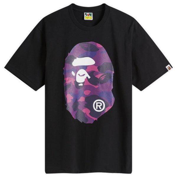 A Bathing Ape Camo Big Ape Head T-Shirt