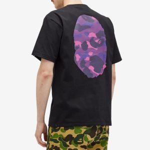 A Bathing Ape Camo Big Ape Head T-Shirt