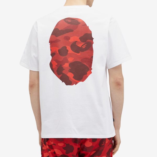 A Bathing Ape Camo Big Ape Head T-Shirt