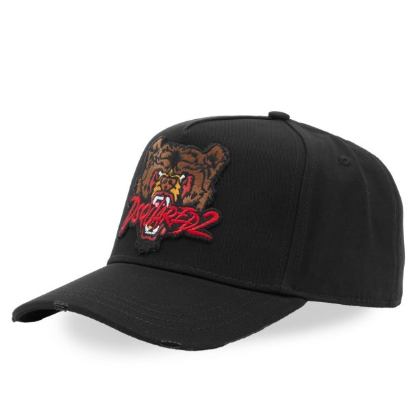 DSquared2 Bear Logo Baseball Cap