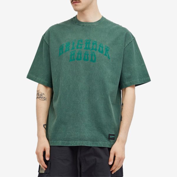 Neighborhood Pigment Dyed Crew Neck T-Shirt