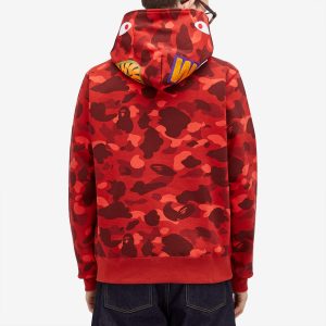 A Bathing Ape Colour Camo Shark Pullover Hoodie