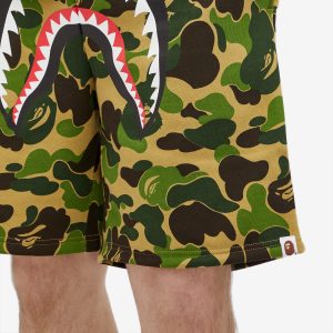 A Bathing Ape ABC Camo Shark Sweat Shorts