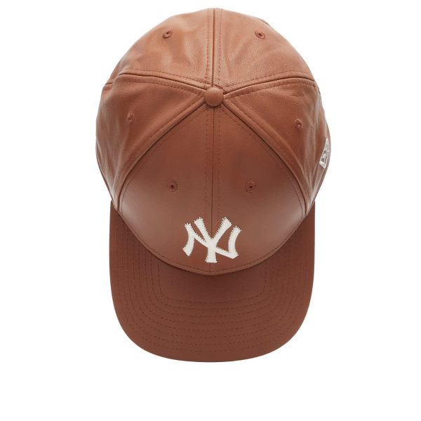 New Era New York Yankees Leather 9Forty Adjustable Cap