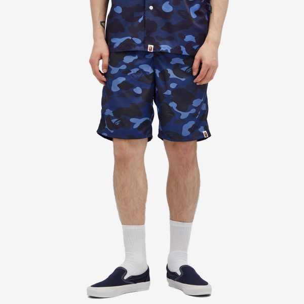 A Bathing Ape Colour Camo One Point Beach Short