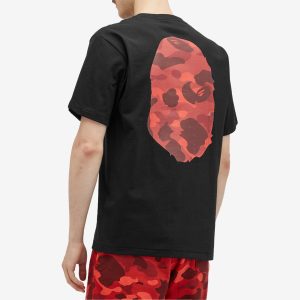 A Bathing Ape Camo Big Ape Head T-Shirt