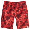 A Bathing Ape Colour Camo One Point Beach Short