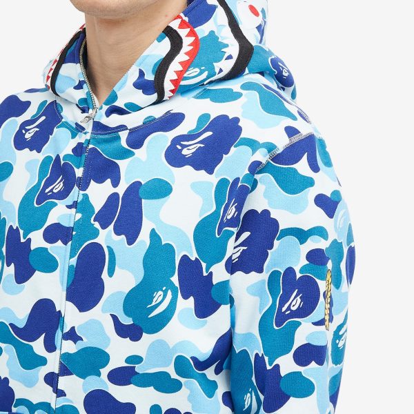 A Bathing Ape ABC Camo Shark Full Zip Hoodie