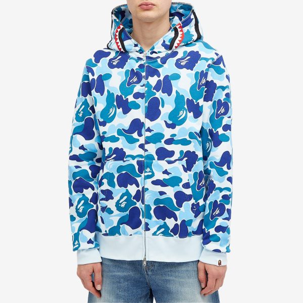 A Bathing Ape ABC Camo Shark Full Zip Hoodie