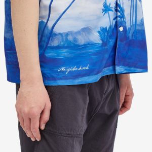 Neighborhood Palm Tree Hawaiian Vacation Shirt