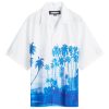 Neighborhood Palm Tree Hawaiian Vacation Shirt