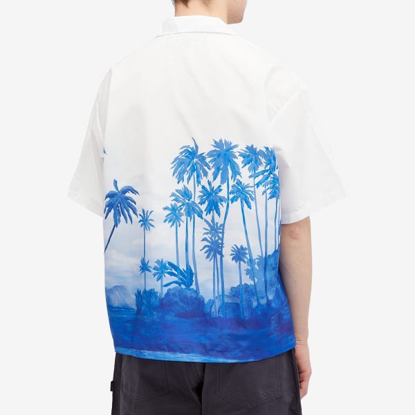 Neighborhood Palm Tree Hawaiian Vacation Shirt