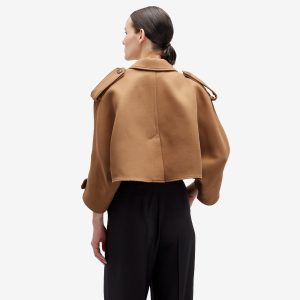 Max Mara Cropped Trench Cape