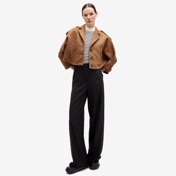 Max Mara Cropped Trench Cape