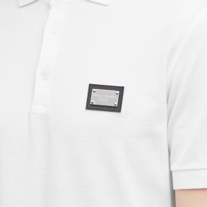 Dolce & Gabbana Badge Logo Polo Shirt