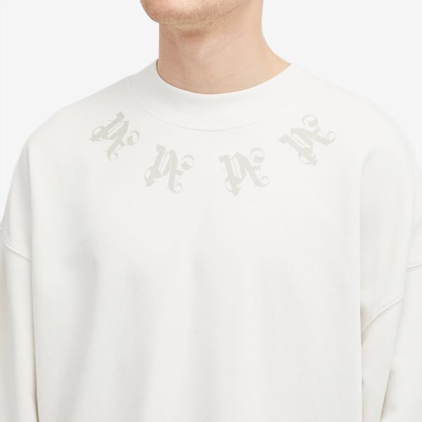 Palm Angels Statement Monogram Crew Sweat