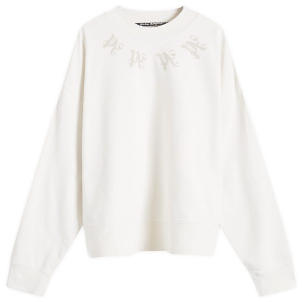 Palm Angels Statement Monogram Crew Sweat