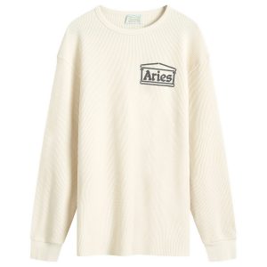 Aries Temple Long Sleeve Waffle T-Shirt