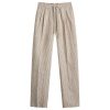 Dolce & Gabbana Pinstripe Linen Trousers