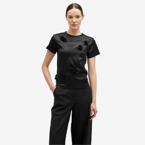 Sportmax Slim Fit Embroidered Top