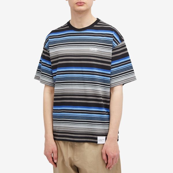 Neighborhood Stripe Crew Neck T-Shirt