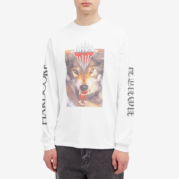 Aries Wolf Long Sleeve T-Shirt