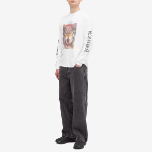 Aries Wolf Long Sleeve T-Shirt