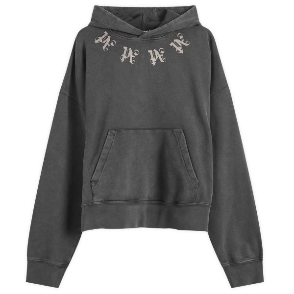 Palm Angels Statement Monogram Popover Hoodie