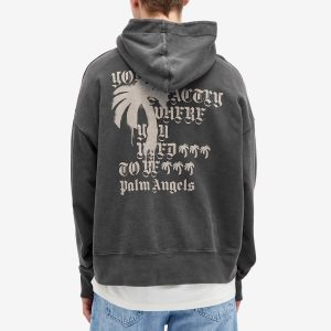 Palm Angels Statement Monogram Popover Hoodie