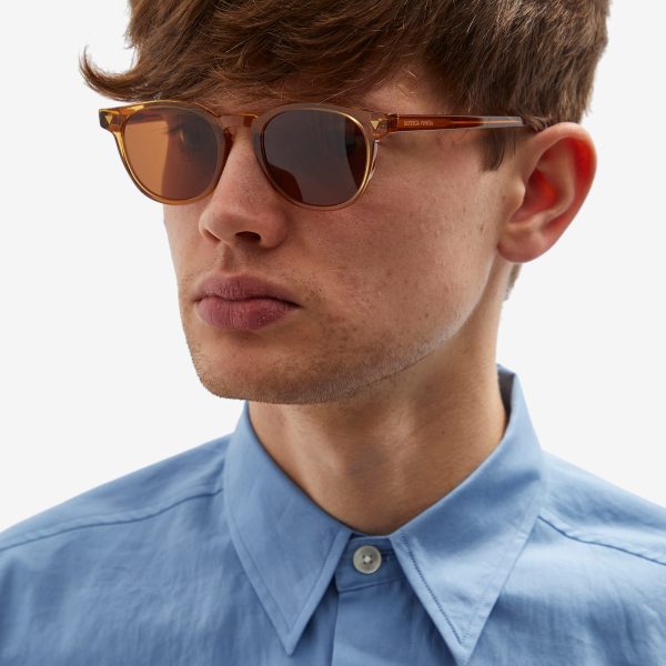 Bottega Veneta Soft Recycled Acetate Panthos Sunglasses