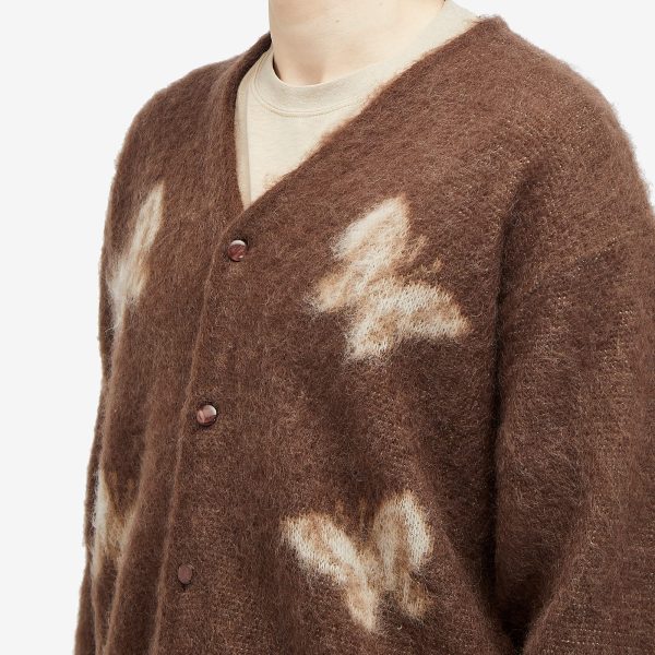 END. x Needles ‘Rattan’ Mohair Cardigan