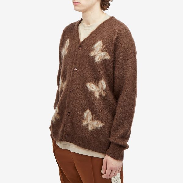 END. x Needles ‘Rattan’ Mohair Cardigan