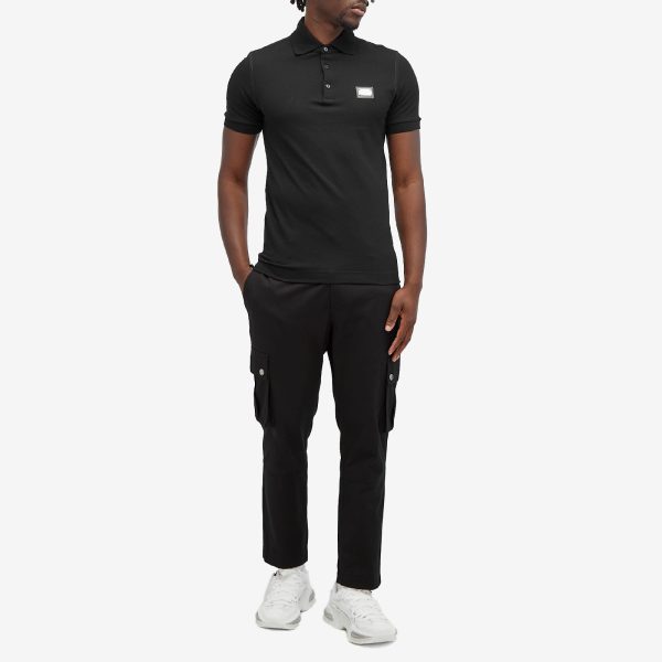 Dolce & Gabbana Badge Logo Polo Shirt