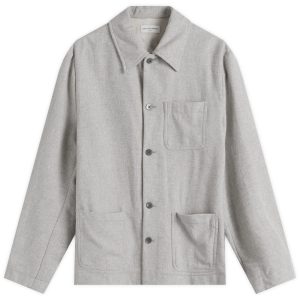 Dries Van Noten Callop Wool Cashmere Shirt Jacket