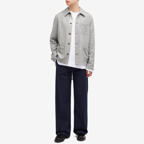 Dries Van Noten Callop Wool Cashmere Shirt Jacket