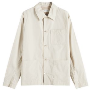 Dries Van Noten Collap Cotton Shirt Jacket