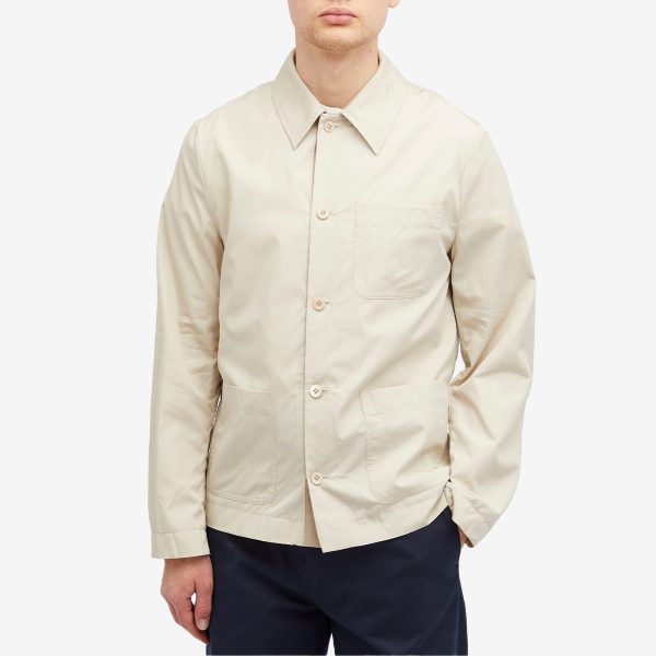 Dries Van Noten Collap Cotton Shirt Jacket