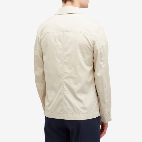 Dries Van Noten Collap Cotton Shirt Jacket