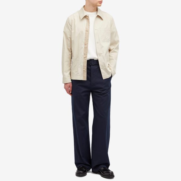 Dries Van Noten Collap Cotton Shirt Jacket