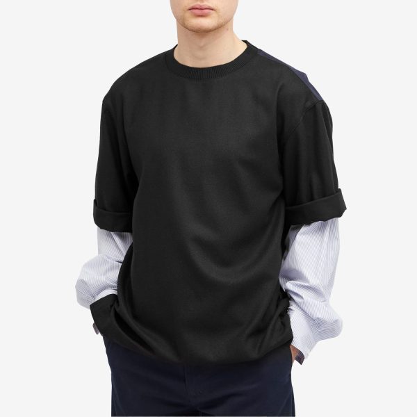 Dries Van Noten Carrow Wool Cashmere Sweatshirt