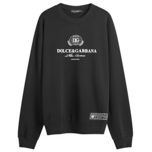 Dolce & Gabbana College Logo Crew Neck Sweatshirt