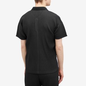 Homme Plissé Issey Miyake Pleated Polo Shirt