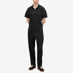 Homme Plissé Issey Miyake Pleated Polo Shirt