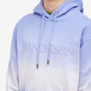 JW Anderson Logo Embroidery Gradient Hoodie